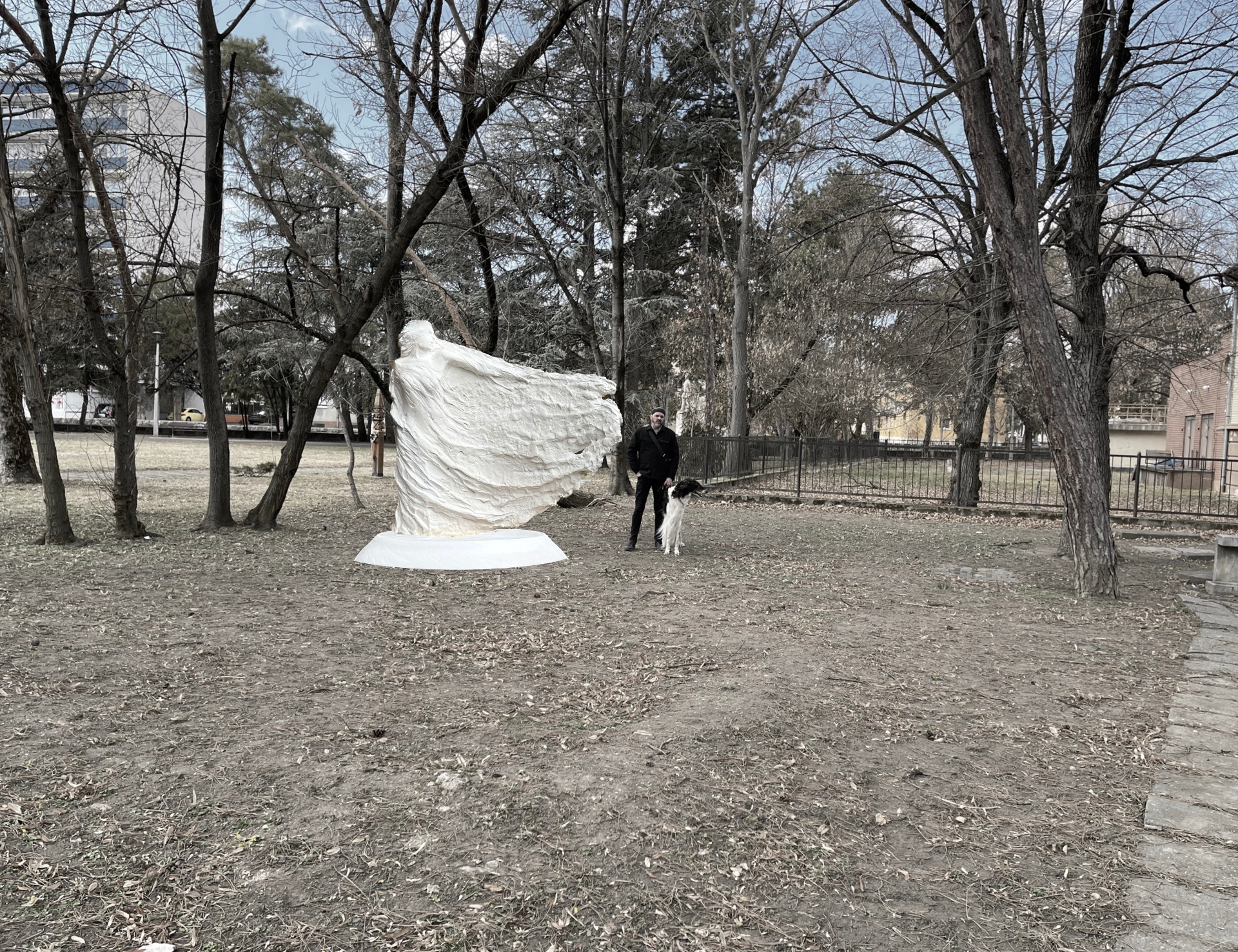 Halasy Csilla Holokauszt-emlékliget szobrterve 2 változat